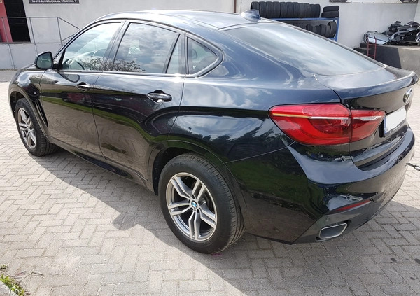 BMW X6 cena 92500 przebieg: 84900, rok produkcji 2018 z Przasnysz małe 596